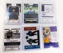 6 Rookie Football Cards