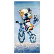 Biking Brothers by Wang