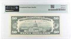 1969 $50 Boston MA US FRN Fr#2114-A 67 Superb Gem Unc EPQ PMG