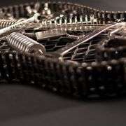 Original Metal Electric Guitar Sculpture