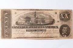 $20 Dec 2 1862 Confederate States Note