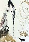 Highly Collectible and Rare Salvador Dali Original Llithograph from the  'Biblia Sacra' Suite