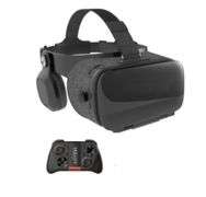 VR 3D Headset with Bluetooth Gaming Controller