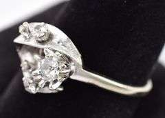 Angelic 14K White Gold Diamond Ring