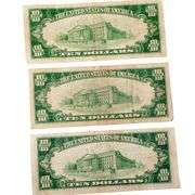 3 1928 B $10 Gold Redeemable FR Notes