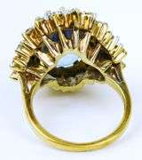 Vintage Panetta Sterling Cocktail Ring, Size 6