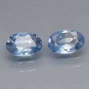Heated only! .96ct ceylon blue Sapphire pair