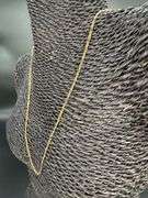 14k Yellow Gold-Hollow Figaro Link Chain 1.9mm Necklace 20"