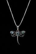 Sterling Silver Blue Topaz Pendant