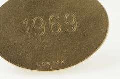 14K Yellow Gold 1969 Baltimore Orioles World Series Charm/Pendant