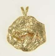 14K Yellow Gold Ornate Aries Ram Astrology Sign Zodiac Charm/Pendant