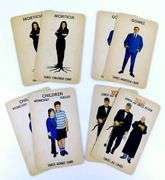 1965 The Addams Family Game Cards