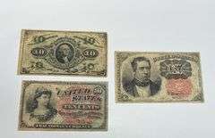 3 10 Cent Fractional Notes