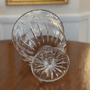 Large Shannon Clear Crystal Centerpiece Footed Bowl by Godinger