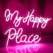 Neon Sign My Happy Place