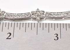 Absolutely Stunning 14K White Gold Diamond Necklace