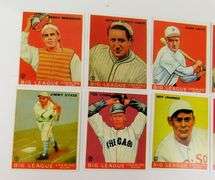 10 - 1933 Goudey Gum Reprint Baseball Cards