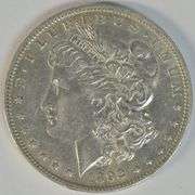Lovely scarce Choice AU 1892-O Morgan Silver Dollar. Nice