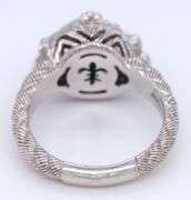 925 Sterling silver Judith Ripka turquoise ring