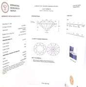 1.03ctw round brilliant cut lab grown diamond