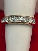 CERTIFIED BRAND NEW 14K GOLD DIAMOND BAND