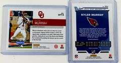 2 Kyler Murray Rookie Football Cards