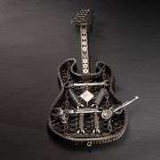 Original Metal Electric Guitar Sculpture