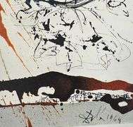 Highly Collectible and Rare Salvador Dali Original Llithograph from the  'Biblia Sacra' Suite