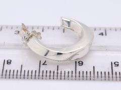 Tiffany & Co small twisted hoop earrings