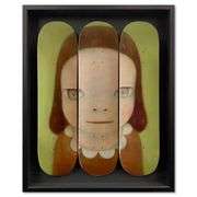 Miss Margaret Skateboard Triptych by Yoshitomo Nara