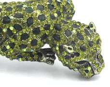 Panther Crystal bangle bracelet