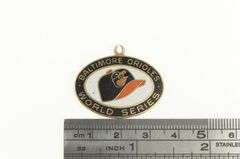 14K Yellow Gold 1969 Baltimore Orioles World Series Charm/Pendant