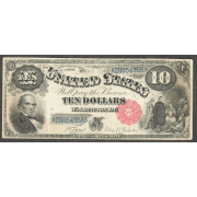 $10 1880 Legal Tender, Fr. 113 Jacakass Very Fine