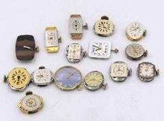 Various watch movements
