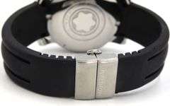 Montblanc sport automatic 41.5mm silver dial chronograph watch