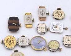 Various watch movements