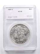 AU55 1894-O Morgan Silver Dollar SEGS