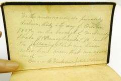 1850's Mrs. Heman's Poems Miniature Antique Book
