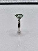 Huge Rare 8.25 Ct VVs1 Ice Blue Lab Simulated Diamond Ring