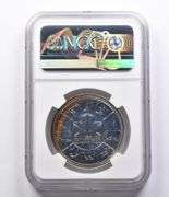 SP68 1978 Canada Silver Dollar Commonwealth Games NGC Beautiful Tone