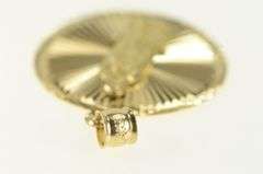 14K Yellow Gold Virgin Mother Mary Christian Faith Charm/Pendant