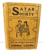 1903 Satan in Society Antique Book