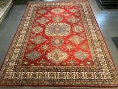 EXQUISITE FINE SUPER KAZAK RUG 9'.2"x12'.3"