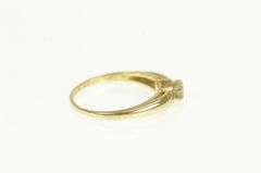 14K Yellow Gold 0.26 Ct Diamond Classic Vintage Engagement Ring