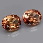 Regal 8.62ct Imperial Topaz Pair