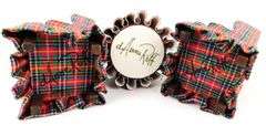Signed d. Anne Ruff Tartan Doll House Furniture