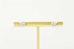 14K Yellow Gold 1.75 Ctw Diamond Solitaire Classic Stud Earrings