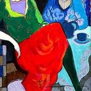 Sisters by Itzchak Tarkay