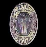 Gorgeous 140ct Mother of Pearl angel carving