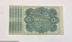 1879 Series State of Louisiana $5 Baby Bond